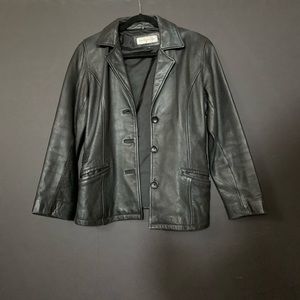 Vintage Jones New York genuine leather jacket